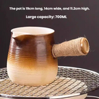 Charcoal Tea Brewing Set, Teapot Set for Camping Tea Room, Outdoor Stove Tea Brewing Pot, Open Fire Tea Roasting Stove, Tea Set