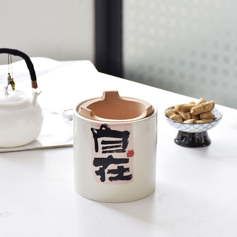 Chinese-style split fireproof charcoal stove outdoor tea brewing set for tea rooms