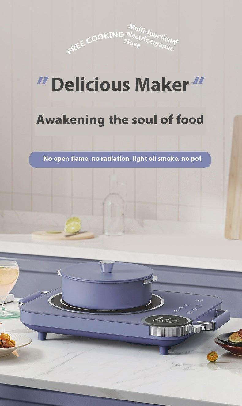 Multi-functional electric ceramic Stove