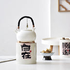 Chinese-style split fireproof charcoal stove outdoor tea brewing set for tea rooms